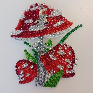 Magnet mushroom Pegasus charm